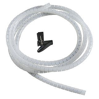 Spiral hose, white 18-130; 2 m