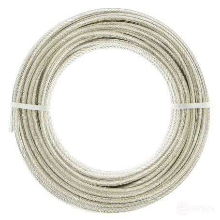 Леска круг с металлической жилой 2,4мм*12м N/n (12/144)