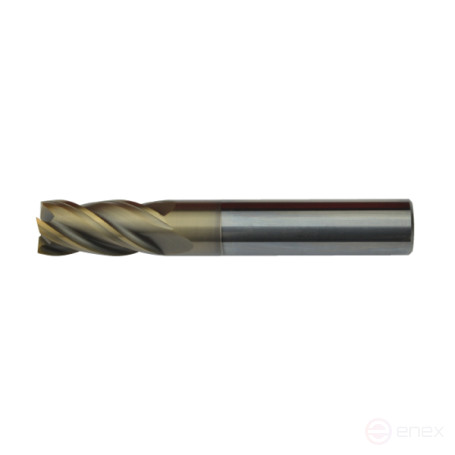 High-performance carbide end milling cutter D1x2.5x6x50x4 Z4 TiSiN