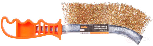 Cleaning brush metal plastic handle (Avtodor) 44011