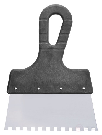 Toothed spatula "Standard" (blade width 350 mm), tooth 6 mm