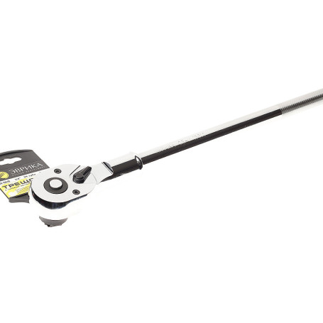 Трещотка ER-13510 3/4" 24-зубцовая с прямой металлической ручкой L-510мм ЭВРИКА 1/6