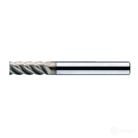 Carbide end mill D9x22x70x10 Z4 45° AlCrN