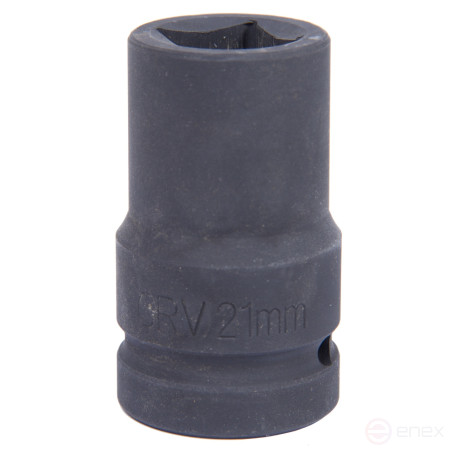 Головка торцевая глубокая четырехгранная 1", 21 мм, для мультипликатора МАСТАК 005-84621