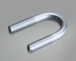 The U-shaped bolt is ocin. 2 1/2 " M10