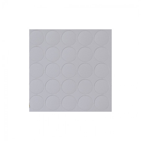 Заглушка самоприлипающая к конфирматам кашемир серый (14063) AKS (лист-25шт.)