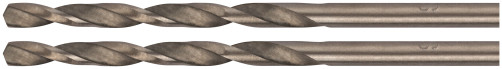 Сверла по металлу HSS полированные в блистере 3,5 мм (2 шт.)