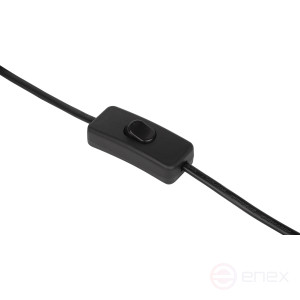 D7043-501 Настольная лампа Rivoli Sabrina D7043-501 1 * Е14 40 Вт керамика коричневая с абажуром