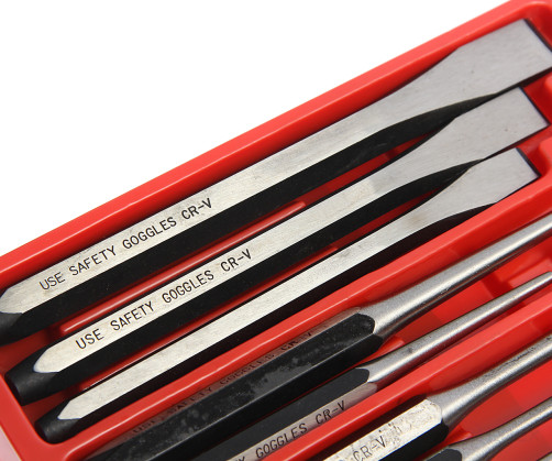 Набор зубил и выколоток 16 предметов в кейсе JTC