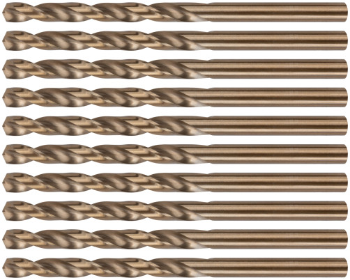 Сверло по металлу Cutop Profi с кобальтом 5%, 5 x 86 мм (10шт)