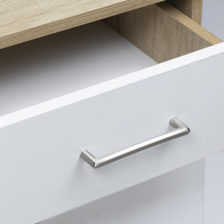 Handle meb. KUBIC-96, glossy nickel, AKS