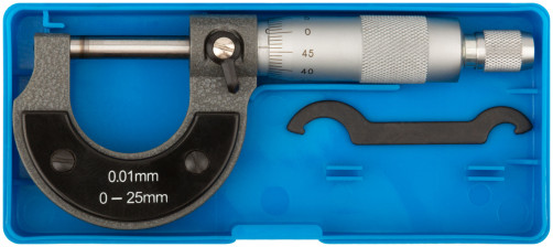 External micrometer 0 - 25 mm/ 0.01 mm