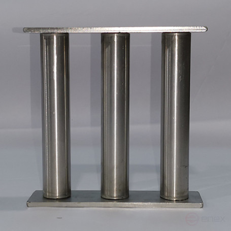 Rectangular magnetic grid PROF-MAGNET, 150x150x40 mm, 3 rods