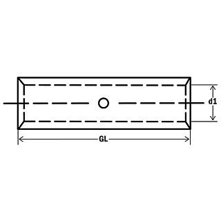 Соединитель стыковой из чистого никеля 1,5-2,5