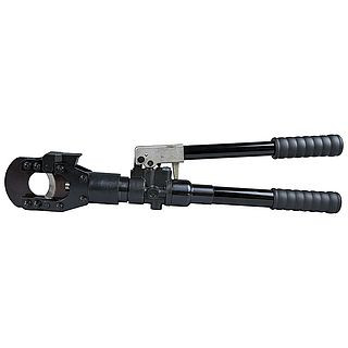 Hydraulic tool for cutting cable up to 40 mm