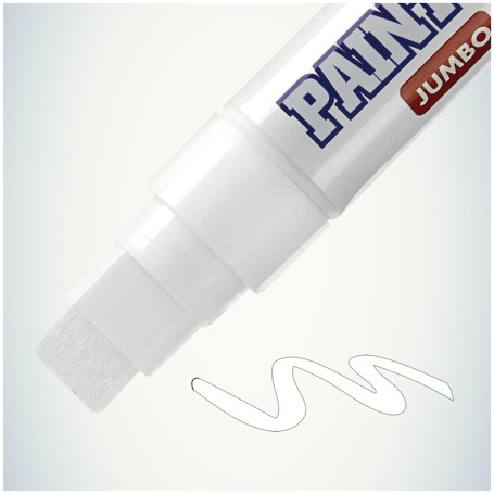Marker paint MunHwa "Jumbo" white, 15mm, nitro base, art. 260028