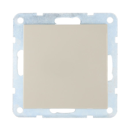 Switch 1-terminal, cross (circuit 7) 16 A, 250 B (beige) LK60