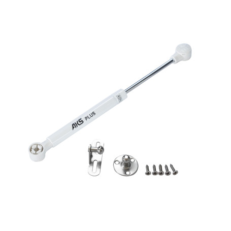 Overhead gas lift 80N white AKS PLUS