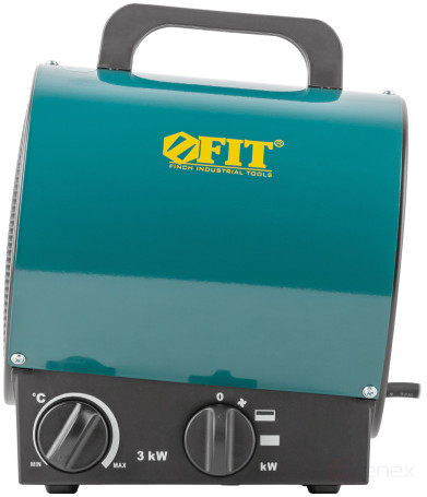 Пушка тепловая 3000 Вт; 30 м2; 253 м3/мин; ТЭН нерж. сталь ; коробка