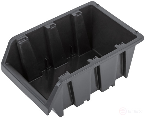 Набор Лотков для крепежа (15 шт. лотков 150х95х70 мм + 4 шт. планок), черные