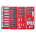 Tool kit "EXPERT" for trolley, 17 loadings, 323 items MASTER 5-00323