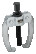 Double–grip puller for heavy-duty operation with a galvanized surface of 10 - 120 mm