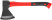 The axe is forged steel, reinforced fiberglass handle 1000 gr.
