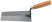Finishing trowel, tool steel, wooden handle 180 mm