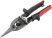 Metal scissors "Master", reinforced CrV, rubberized handles, straight 250 mm