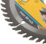 Circular saw blade for laminate saws 140 x 20 x 48T + ring 20/16 mm