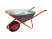 Industrialist 1-wheeled construction wheelbarrow, 110 liters (pneumatic wheel)