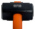 Sledgehammer with square striker, 3 kg 488F-3000