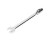 Key combination socket joint elongated 13x13 mm chrome HORTZ