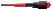 Insulated screwdriver with ERGO handle for Phillips PH2x100 mm, 27 mm screws