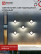 Outdoor LED Lamp DBU ROMB-1230BL 12W 3000K IP54 Black IN HOME