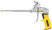 Mounting foam gun, Profi, aluminum body, rubberized handle