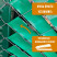 Fence tape 48mm length 50m green without clips