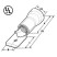 Plug flat insulated 0,25-1,5/4 ,8x0.8 (pack.10 pcs)