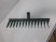 14-tooth twisted stainless steel rake. b/h