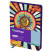 Undated diary, A5, 136 l., leatherette, Berlingo "Groovy", purple cut, with a pattern