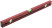 Optima level, 3 eyes, red body, milled working face, 600 mm scale