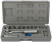Socket set 17 pcs 1/4"