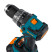 Cordless impact drill BORT BAB-21U (2x4A.h)