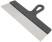 Stainless steel facade spatula 350 mm