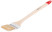Radiator brush, thick. 13 mm, natural. bristles, stainless steel. crimp, wood. handle, width 65 mm