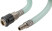 PVC reinforced extension hose with quick-release connectors, diameter 10x15 mm, 10 m