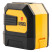 Laser level LX 03 Green, 30 m, 520 nm, 1/4" Denzel thread