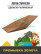 Wood-polymer tray for washing gold, V-shaped, 570x320 x110 mm