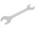 Wrench with open mouth double-sided 24x27 Venus T030516