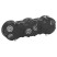 KUP ERA Installation Box-3-70-45 black 3-seater 212x70x45mm for hollow walls self-tapping screws metal feet IP20